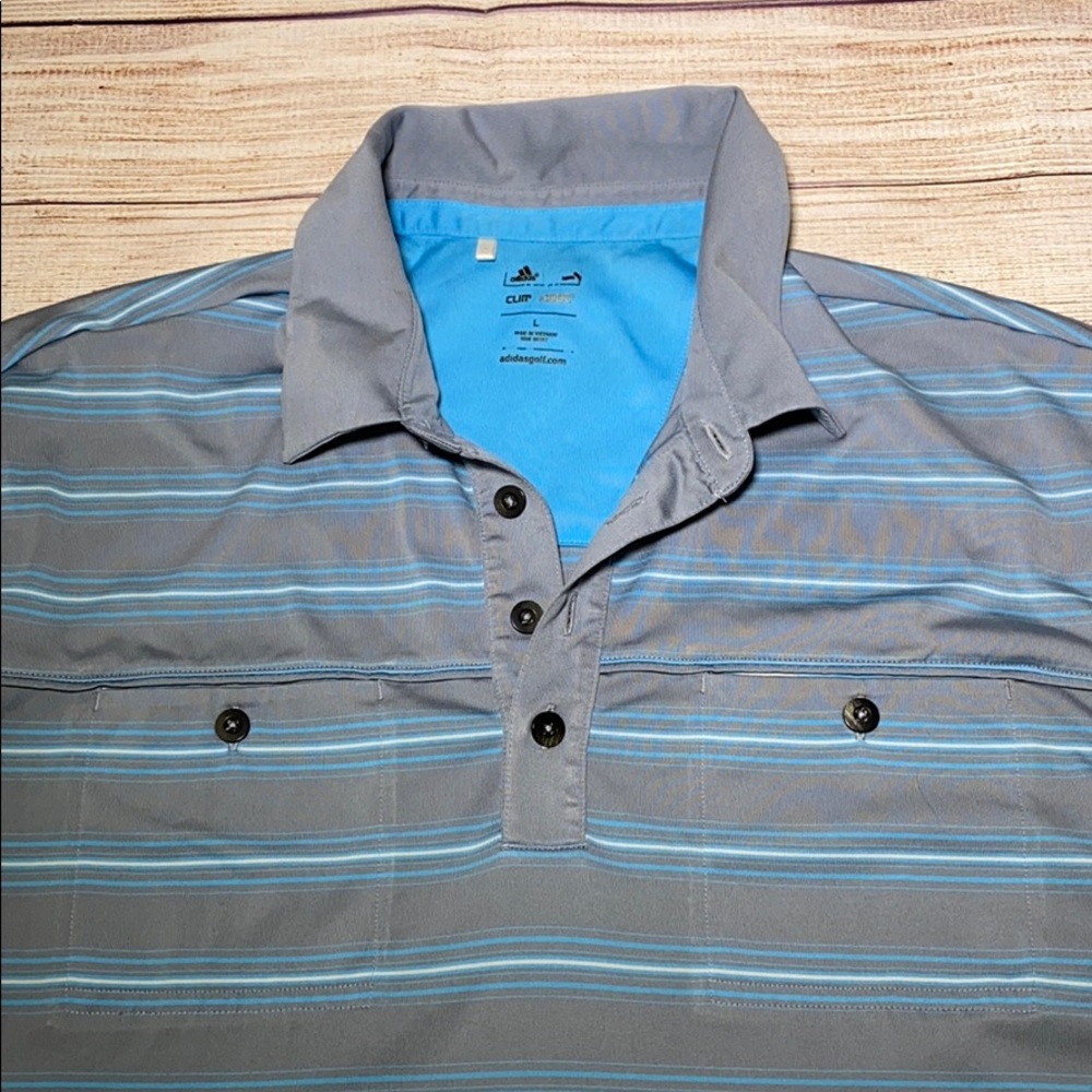 Adidas Golf Tee size L men’s polo - Picture 3 of 8